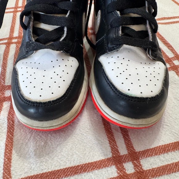 Nike Kids Sz 12C Toddler Dunk High "Knicks" sneakers Game Royal/Black Leather - Picture 3 of 9